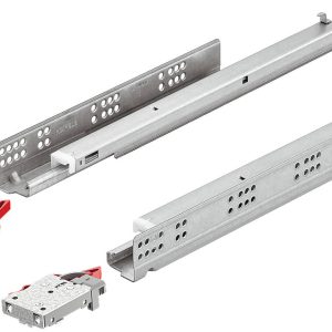 Häfele Schubladenschiene Matrix Runner UM A30 Vollauszug mit Kupplungsmontage & Push to Open, 500 mm