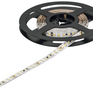 Häfele LOOX5 LED-Band 3051 monochrom 24V 8 mm 14,4 W/m, Warmweiß 2700 K – 5 Meter