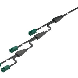 Häfele LOOX5 4-fach Verlängerungsleitung 24V monochrom 6500 mm