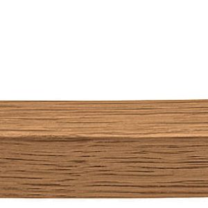 Häfele Möbelgriff EPOCH aus Holz, Eiche lackiert – BA 224 mm