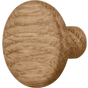 Häfele Möbelknopf FRANK aus Holz, Eiche klar lackiert