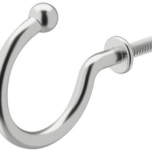 Häfele Schraubhaken EDWARD aus Edelstahl, 16,8 / 11 mm