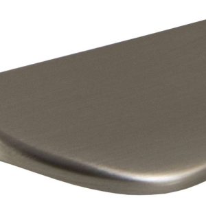 Viefe Griffleiste NICK aus Metall, 32 mm – Nickel gebürstet