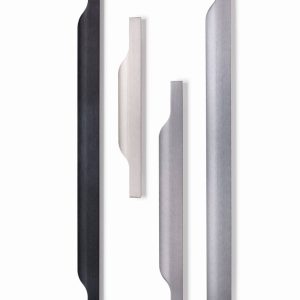 Viefe Möbelgriff VECTOR aus Aluminium, Schwarz gebürstet – 900 mm