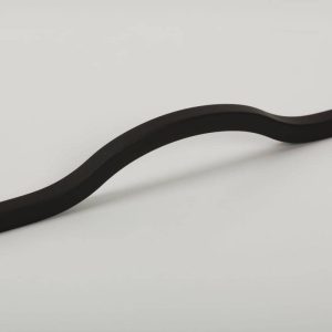 Viefe Möbelgriff BRAVE aus Aluminium, 128 mm – Schwarz matt