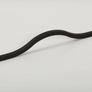 Viefe Möbelgriff BRAVE aus Aluminium, 192 mm – Schwarz matt