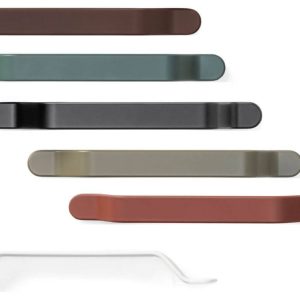 Viefe Möbelgriff BELT aus Metall, BA 160 mm, Vulkanrot