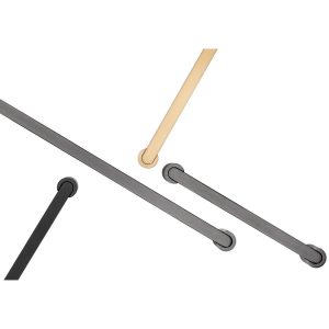 Viefe Möbelgriff FUSION aus Metall, Schwarz matt – 320 mm