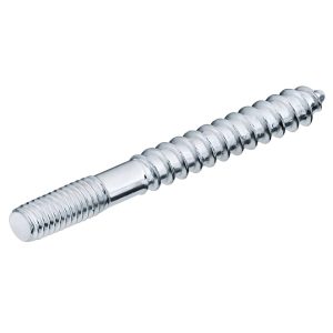Häfele Stockschraube aus Stahl M4, M4 x 50 mm Häfele Stockschraube aus Stahl M4, M4 x 50 mm