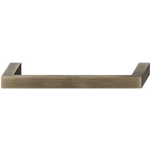 Häfele Möbelgriff H1735 Bügelgriff Schrankgriff, vermessingt antik – 160 mm