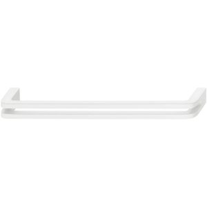 Häfele Möbelgriff H1310 Bügelgriff Bohrabstand, weiß matt – 160 mm