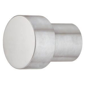 Häfele Möbelknopf H2037 Schrankknopf Edelstahl gebürstet, 20 x 30 mm