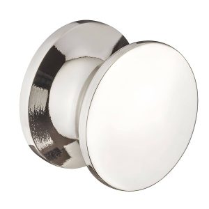 Häfele Druckknopf PUSH-LOCK für Plattendicke 13 – 19 mm, Kunststoff verchromt poliert