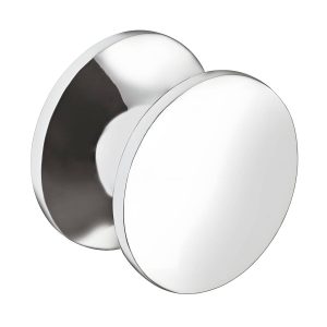Häfele Druckknopf PUSH-LOCK für Plattendicke 13 – 19 mm, Messing verchromt poliert