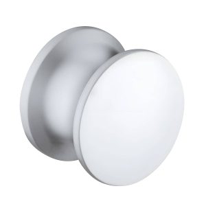 Häfele Druckknopf PUSH-LOCK für Plattendicke 13 – 19 mm, Kunststoff verchromt matt