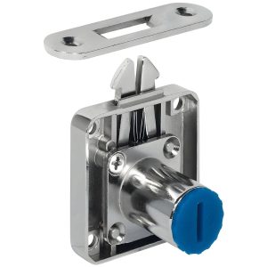 Häfele Aufschraub-Rollladenschloss H6162 Symo Dornmaß 24,5 mm