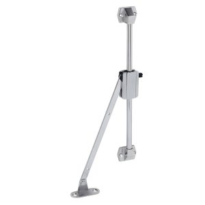 Häfele Bremsklappenhalter STAR STOP aus Stahl, einstellbar ABVERKAUF, Korpushöhe ? 460 mm – Anschlag links