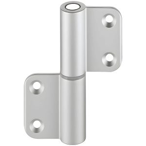 Häfele Aufschraubband aus Aluminium für Trennwandsystems & WC-Kabinen, Standard – DIN rechts