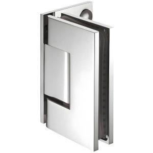 Häfele Duschtürband 90° H2047 Messing chrom poliert