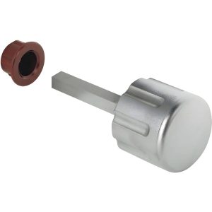 Häfele Drehknopf H6140 für Push Lock Aufschraub-Fallenschloss verchromt poliert
