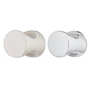 Häfele Möbelknopf ELINA aus Metall, Ø 20 mm, Chrom poliert