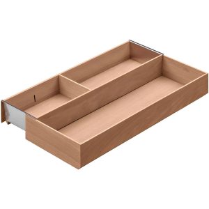 Häfele Besteckeinsatz H4112 Matrix Box P Holz Ausgleichsschale schmal breitenverstellbar