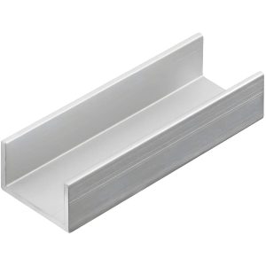 Häfele Aluminium-Clip H4144 aus Aluminium für Schubkasteneinteilung universell flexibel