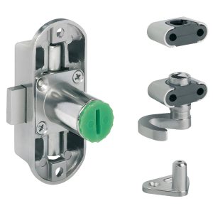 Häfele Drehstangenschloss SET H6158 Symo Piccolo -Nova Dornmaß 15 mm, zum Schrauben – Links