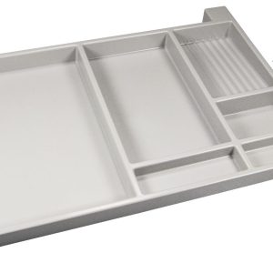Ninka Schreibtischauszug 566x36x390 mm Schreibtisch Vollauszug weißgrau
