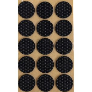 Folmag 15 Stk. Anti-Rutsch Filzgleiter Rund Ø 28 mm Schwarz