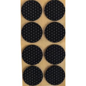 Folmag 8 Stk. Anti-Rutsch Filzgleiter Rund Ø 38 mm Schwarz