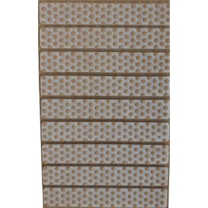 Folmag 9 Stk. Anti-Rutsch Filzgleiter Rechteck 15×80 mm Weiss