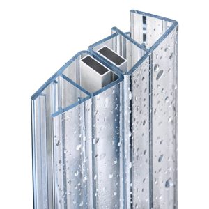 Rehau Magnetdichtung für Duschtüren mit Eckeinstieg und Glasstärke 6 – 8 mm, 90° 2000 mm