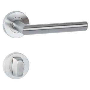 Hermat Türdrücker VIP aus Edelstahl, WC – Badezimmer Edelstahl matt