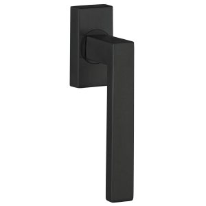 Hermat Fenstergriff WEST 02 aus Edelstahl, Schwarz matt