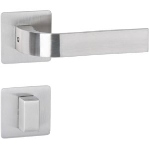 Hermat Türdrücker EVOLUTION aus Edelstahl, WC – Badezimmer Edelstahl matt