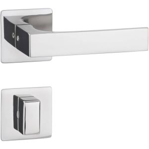 Hermat Türdrücker INVITE aus Edelstahl, WC – Badezimmer Chrom poliert