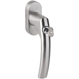 Hermat Fenstergriff BASIC 07 aus Edelstahl, absperrbar