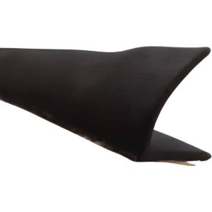 Ellen Flügelfalz-V-Dichtung 1024 aus Silikon selbstklebend, 6 Meter schwarz