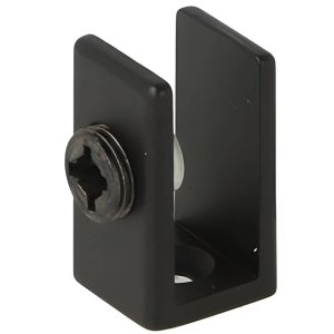 Siso Klemmtablarträger MUS aus Metall, Schwarz matt 6 – 10 mm