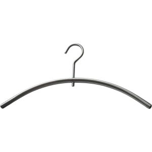 Gedotec Kleiderbügel ROBIN aus Edelstahl, drehbar 217 x 445 mm Ø 15 mm