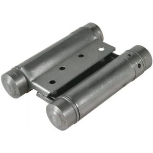 IBFM Pendeltürband aus Edelstahl matt mit Feder beidseitig öffnend & selbstschließend, 175 mm Tragkraft 55 kg