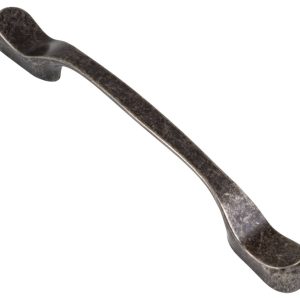 Häfele Möbelgriff CARACAS aus Metall, BA 128 & 160 mm, verzinnt antik