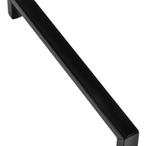 Häfele Möbelgriff QUITO aus Metall, BA 160 mm, Schwarz matt