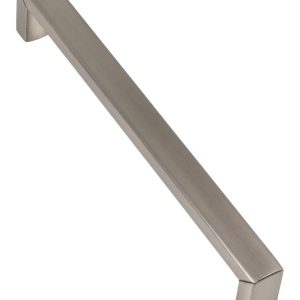 Häfele Möbelgriff QUITO aus Metall, BA 160 mm, vernickelt gebürstet