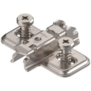 Blum Clip Top Kreuzmontageplatte mit Euroschrauben, Clip-Montageplatte 3mm