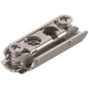 Blum Clip Top Montageplatte mit Systemschrauben, Montageplatte Gerade 0mm