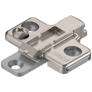 Blum Clip Top Kreuzmontageplatte zum Schrauben, Clip-Montageplatte 0mm