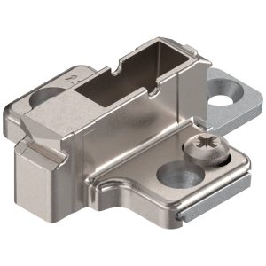 Blum Clip Top Kreuzmontageplatte zum Schrauben, Clip-Montageplatte 9mm