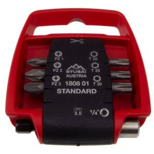 Stubai Bit-Satz PZ / Torx mit Magnethalter, Set 1